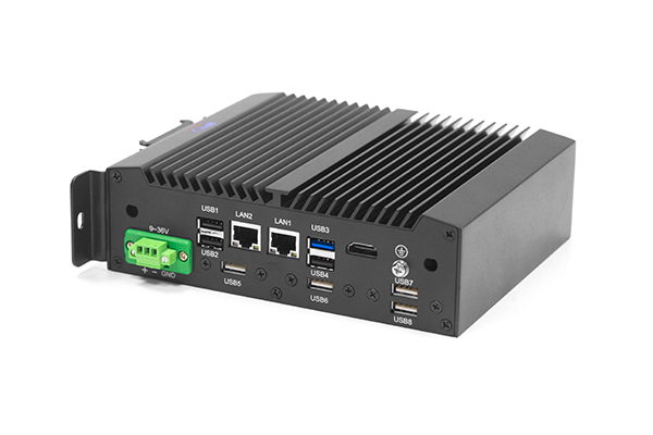 intel j1900 fanless box pc support din rail mount 2