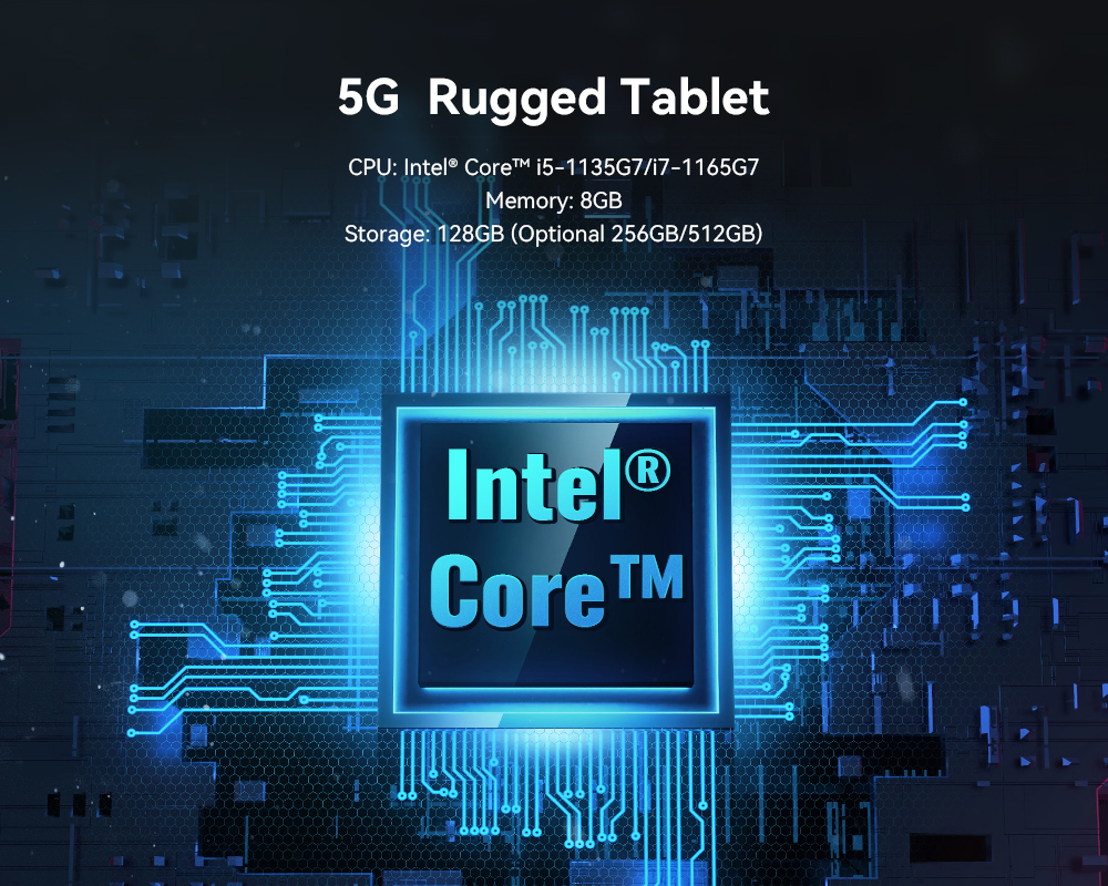 Details of 10 Inch Intel Core i5-1135G7/i7-1165G7 Front NFC Fingerprint Rugged Tablet